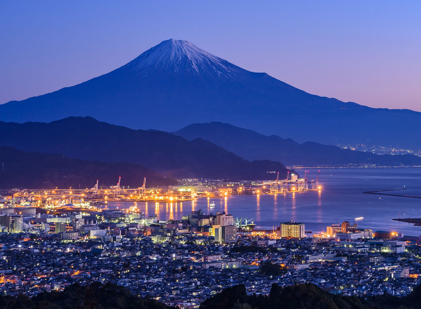 日本平 夜景スポット 静岡の夜景